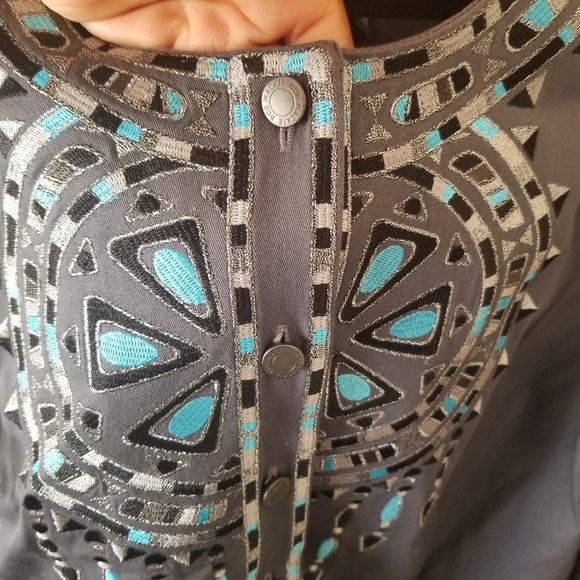 Bob Mackie Wearable Art Jacket - Picture 7 of 7